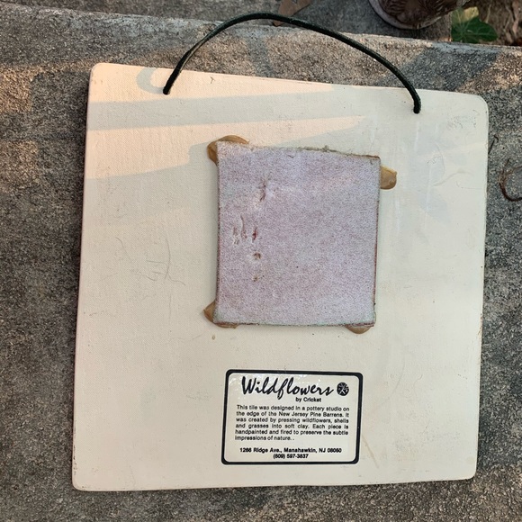 Cool vintage. mirror / pressed flower Boho - Picture 4 of 6